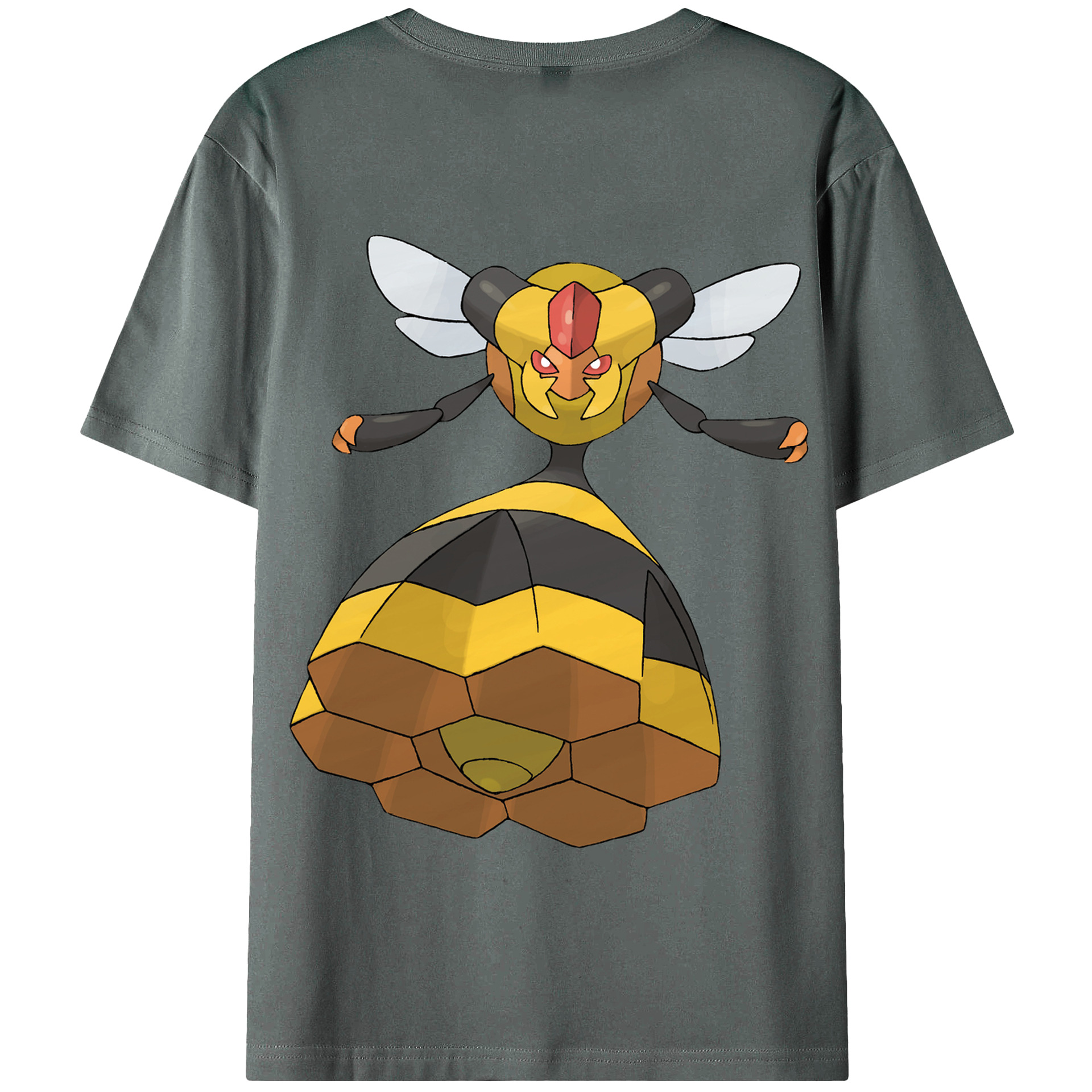 （画像用） ポケットモンスター Pokémon 綿100％半袖Tシャツ（背面プリント）
